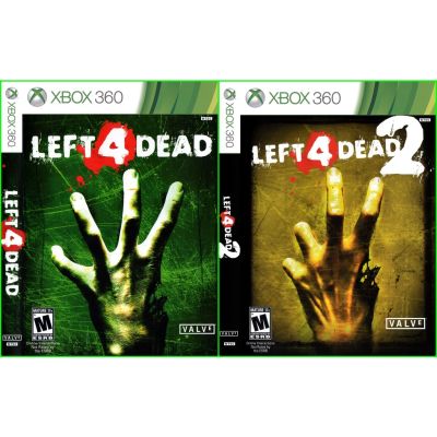 Left 4 Dead 1- 2  xbox 360 แผ่นเกม xbox 360  สำหลับ RGH - JTAG หรือ LT2.0  LT3.0