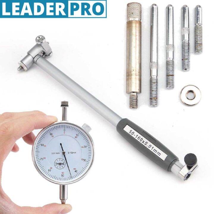 50160mm 0.01mm Accurate Dial Bore Gauge Indicator Engine Cylinder Micrometer Measuring Tools
