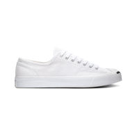 【Genuine authorization】 100% Converse Jack Purcell Canvas - 1ST IN CLASS - OX - White/White/Black - 164057C - 164057CWW