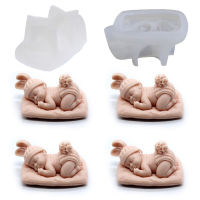 Sleeping Baby Shape Silicone Cake Molds Fondant Mold Chocolate Mold Pastry Candy