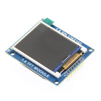 1.8นิ้ว128*160โมดูลจอ LCD SPI TFT อนุกรม + อะแดปเตอร์ PCB ช่องเสียบ SD ไฟฟ้าสำหรับ Arduino 1.8 128x160