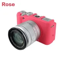 เคสกันกระเเทกสำหรับกล้อง CILICONE CASE FUJI XA2,3,10 ROSE เคสกันกระเเทก (0877)