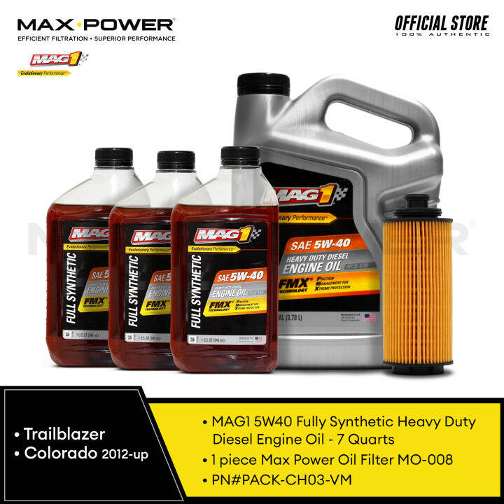 MAG 1 5W40 All Fleet Fully Synthetic Car Engine Oil PN62627/62625