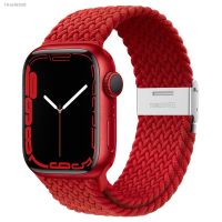 ✻✣❒ 45 49 44mm Braided Solo Loop Strap For WO Series 6 7 8 Ultra Smartwatch I7 W37 Elastic Nylon Band T500 W27 T900 Pro X8 XS8 MAX