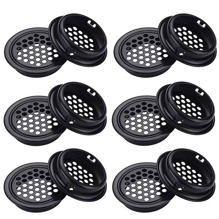 Round Ventilation Grille Air Vent Hole Grille 35mm 30 Pieces