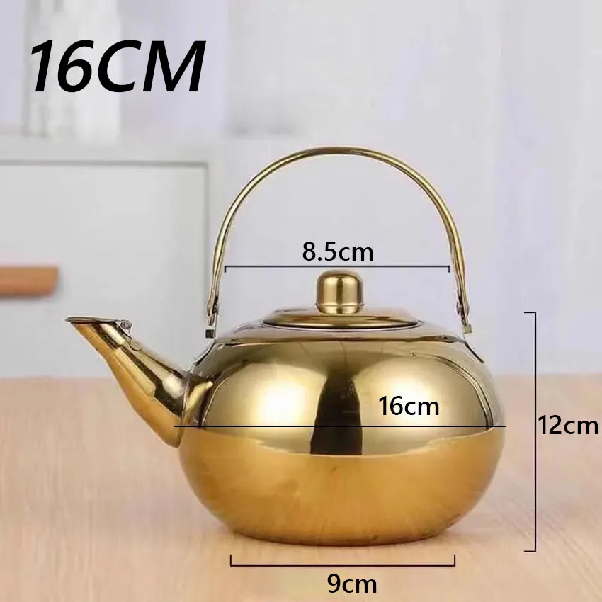 Tea Warmer with Candle, Stainless Steel 12cm