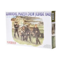 โมเดลประกอบ Dragon Models 1/35 DRA6129 SURVIVORS,PANZER CREW(KURSK 1943)