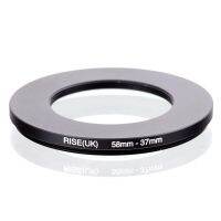 ใหม่-ร้านค้าเพิ่มขึ้น (UK) 58Mm-37Mm 58-37Mm 58-37Mm 58 To 37 Step Down Ring อแดปเตอร์ปรับขนาดฟิลเตอร์สีดำ