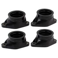 4PCS คาร์บูเรเตอร์ Intake Manifold ท่ออินเทอร์เฟซอะแดปเตอร์สำหรับ Suzuki GSX750F GSX750 GR78A GSXR750 GR77A