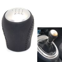 6 speed Leather Car Shift Gear Knob Lever Gaitor Boot Cover For Nissan Juke 2009 - 2018 Car accessories