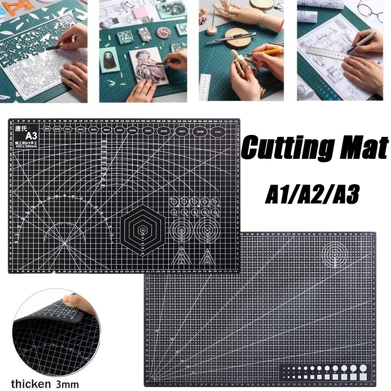 PVC Cutting Mat Workbench Patchwork Cut Pad Sewing Leather Cutting Board 