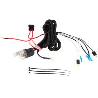 12V Car Snail Horn Speaker Wiring Harness Adapter Connector for Automotive with Relay Socket