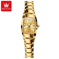 OLEVS 7006 Fashion Waterproof Women Wristwatch Tungsten steel Band Quartz Watches For Women