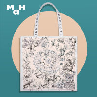 top●MAH 2022 Summer Tote Bag Large Capacity Niche Style Women Bag Casual Shopping Shoulder Bag Outdoor Commuting Professional Bag For Female College Student