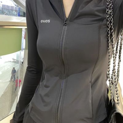South Koreas zauo sun protection clothing womens summer thin breathable original yarn type anti-ultraviolet self-cultivation thin short hooded top