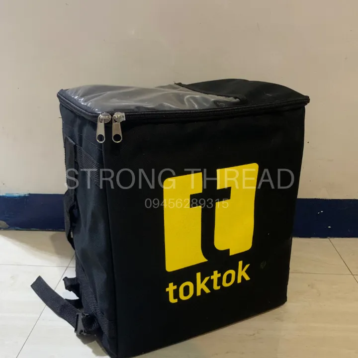 12X8X14 toktok food insulated delivery bag new design Lazada PH