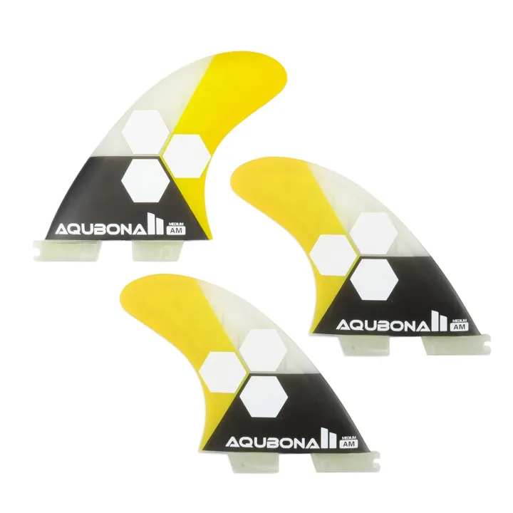 Dual Tab II AM FINS กระดานโต้คลื่นครีบไฟเบอร์กลาสสำหรับท่องหลายสี (เล็กกลางใหญ่ชุด) Lazada.co.th