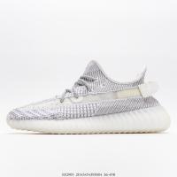 ?[NEW]?Yeezy Boost Kanye West 350 V2 White Static Reflective ของแท้100%