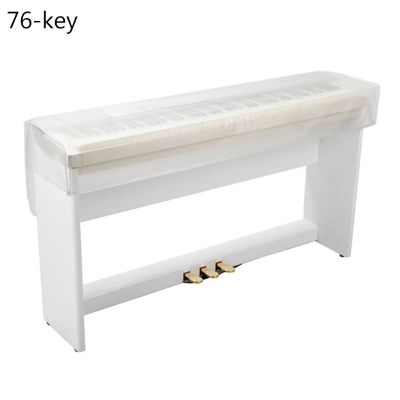 1 Pc Transparent Frosted Piano Cover 61 76 88 Keys Digital Piano keyboard Dustproof Cover Protector Case Accessories