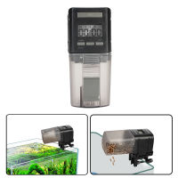 Automatic Fish Feeder Smart Fish Food Dispensers with LCD Indicates Aquarium Timer Smart Aquarium Feeder Power Saving