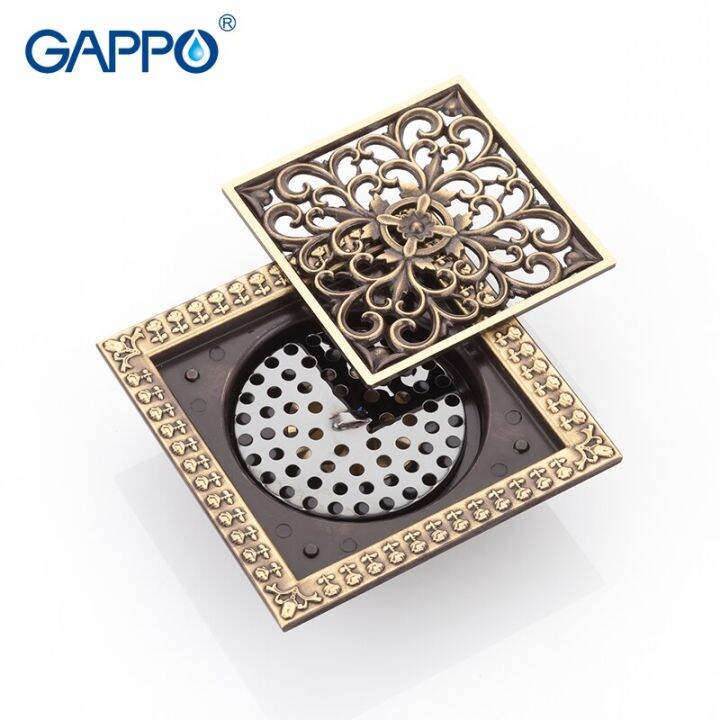 gappo-drains-antique-brass-drain-plug-bathtub-shower-drain-bathroom-floor-drains-chrome-plugs-by-hs2023