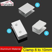 【CW】 Glass Clamps 8-10MM Shelves Holder Connecting Piece Bracket Aluminum Fastening Support Hardware