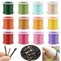 【CC】 1mmx10m Wax Cotton Cords Rope Waxed Sewing Thread Cord String Necklace Pendant Jewelry Making