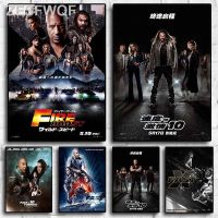 8.8☢Pop 10 Fast X 2023โปสเตอร์ภาพยนตร์ Fast Furious 10โปสเตอร์ภาพยนตร์ความงามผ้าใบวาดภาพสำหรับรถความเร็วศิลปะบนผนังอุปกรณ์ตกแต่งห้องบ้าน