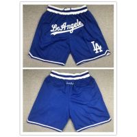 New NBA shorts LOS Angeles dodgers New Season 2021 pockets blue cute basketball shorts