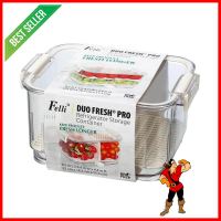 กล่องจัดเก็บในตู้เย็น KECH DUO FRESH PRO 9 นิ้วREFRIGERATOR STORAGE CONTAINER KECH DUO FRESH PRO 9IN **ด่วน สินค้าเหลือไม่เยอะ**