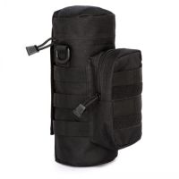 Outdoor Sports Water Bottle Bag Camouflage Molle System Water Bottle Holder Military Hunting Tactical Water Kettle Holder Pouch