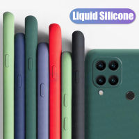 For Oppo Realme Narzo 30A Case Realme Narzo 20 30 A 5G Cover Liquid Silicone Shockproof Bumper Soft Phone Case Realme Narzo 30A