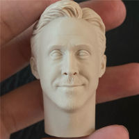 Unpainted 16 Scale Ryan Gosling Head Sculpt สำหรับ12นิ้ว Action Figure ตุ๊กตาภาพวาดการออกกำลังกาย No.099