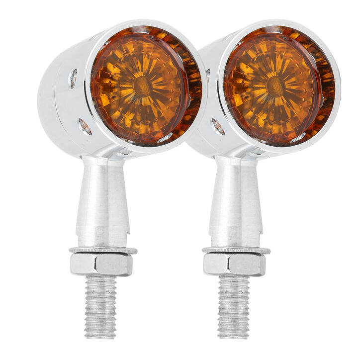 2pcs-universal-12v-รถจักรยานยนต์-ไฟเลี้ยวไฟเลี้ยว-retro-vintage-hollow-ไฟแสดงสถานะ-amber