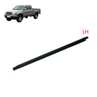 ยางรีดน้ำ ด้านนอก L คิ้วรีดน้ำ ข้างซ้าย สีดำ จำนวน 1ชิ้น toyota tiger Hilux Ln166 D4D โตโยต้า ไทเกอร์ 2 ประตู ไทเกอ รถกระบะ สินค้าราคาถูก คุณภาพดี