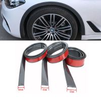 1pc Universal Car Fender Flares Rubber Arch Wheel Eyebrow Lip For Auto Truck SUV Rubber Fender Moulding Anti-collision Strips