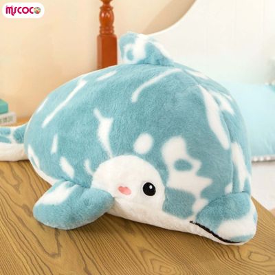 MSCOCO ตุ๊กตาของเล่นตุ๊กตาปลาโลมายัดไส้เหมือนจริง Boneka Mainan จำลองน่ารักสร้างสรรค์สำหรับเด็กผู้หญิงคอลเลกชันตกแต่งของขวัญ