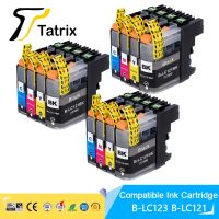 Tatrix LC123 LC121ที่รองรับตลับหมึกสำหรับ Brother DCP-J4110DW/J132W/J152W/ J552DW/J752DW MFC-J470DW J650DW J870DW J245