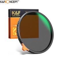 K&amp;F CONCEPT ND2-32 1/4 Black Mist Diffusion Camera Filter lens Variable 2 in 1 ND Filters Video 49mm 52mm 58mm 62mm 67mm 77mm Filters