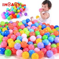 100/200pcs 5.5cm Balls Pool Balls Soft Plastic Ocean Ball For Playpen Colorful Soft Stress Air Juggling Balls Sensory Baby Toy