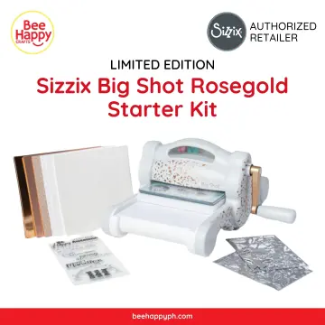 Sizzix Big Shot Gray & Rose Gold