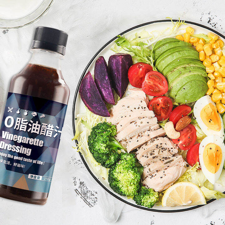 Japanese vinegar sauce zero zero fat degreasing low calorie light fruit and vegetable salad