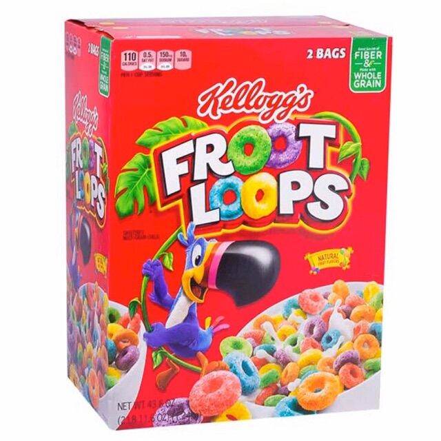 Kellogg’s Froot Loops Cereal 1.24kg | Lazada PH