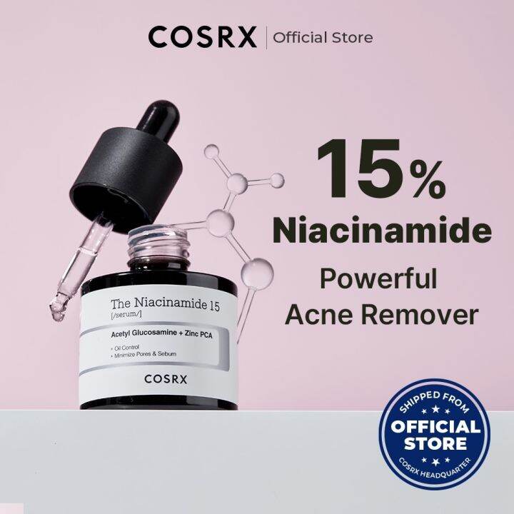 [COSRX OFFICIAL] The Niacinamide 15 Serum (20ml) 15 Total acne care ...