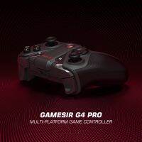 แท้GameSir G4 Proสีน้ำเงินแปรงเกมควบคุม2.4กิกะเฮิร์ตซ์ไร้สายจอยเกมสำหรับNintendoสวิทช์แอปเปิ้ลอาเขตและMFiเกมXbox Cloud Gaming