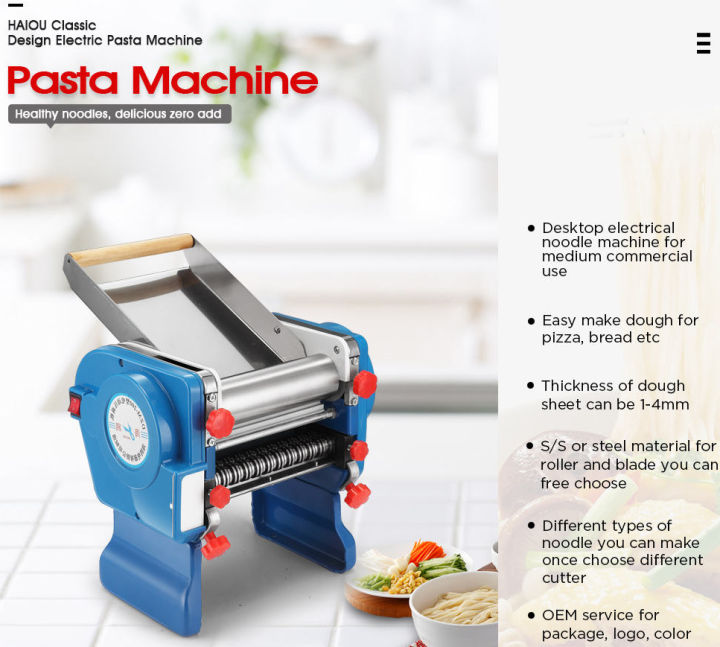 Commercial Electric Pasta Noodle Machine Making Ramen Japanese Noodle