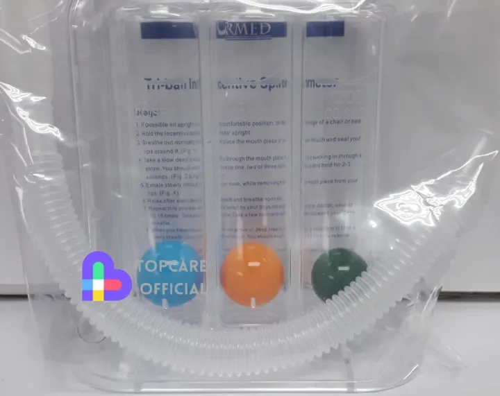 Spiro Ball / Incentive Spirometer TRI-BALL , ORMED | Lazada PH