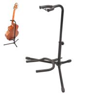 【cw】Aluminum Alloy Floor Guitar Stand with Stable Tripod Holder for Acoustic Electric Guitar Basshot