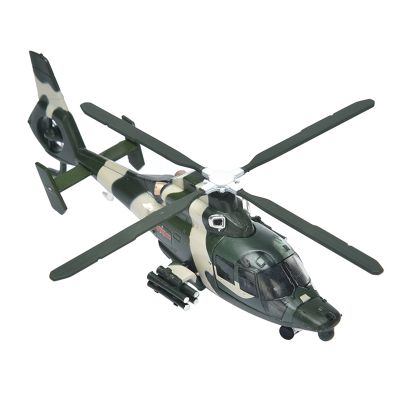 1/100 Scale Chinese Armed Helicopter Wz-9 Airplane Model,Simulation Static Plane Model Adults Collection Ornaments