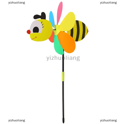 yizhuoliang ขาย3D Large Animal Bee Windmill WIND SPINNER whirligig YARD Garden Decor